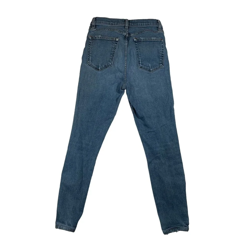 Reformation Women's High & Skinny Denim Jeans in Rhine Blue‎ Size 27